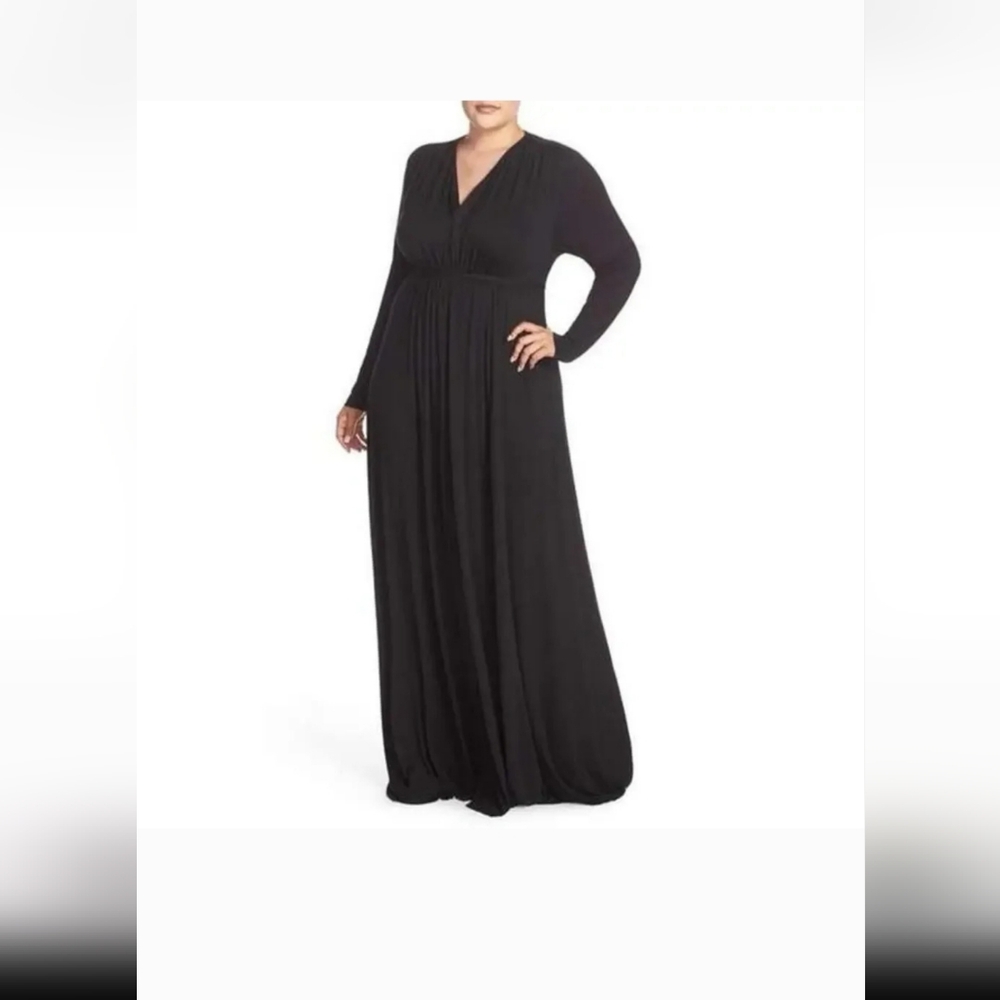 Elegant Black Maxi Dress